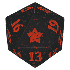 Magic: The Gathering Foundations: D20 Die (Red)